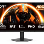 Monitor AOC 27G50Z 27" FHD 260Hz Fast IPS HDMI,DisplayPort Adaptive Sync Negro